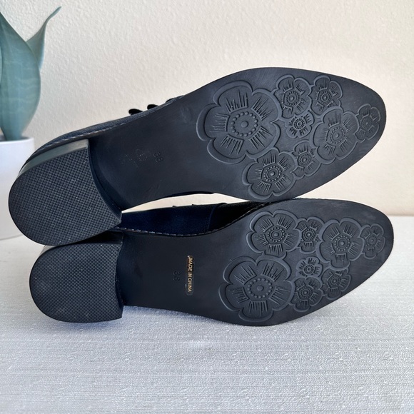 COPY - Sundance Dark Blue Shimmer Leather Heeled Victorian Boots Women’s EU38 U… - Picture 16 of 16